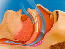Causes of snoring in males: Blocked air passage is  the cause attributed to snoring.