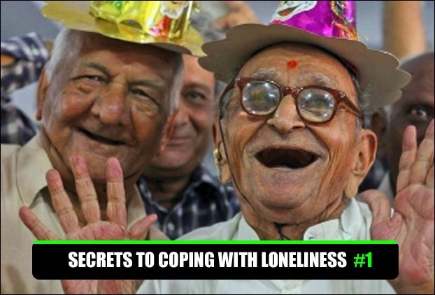At an old age especially , social relationships protect people against loneliness