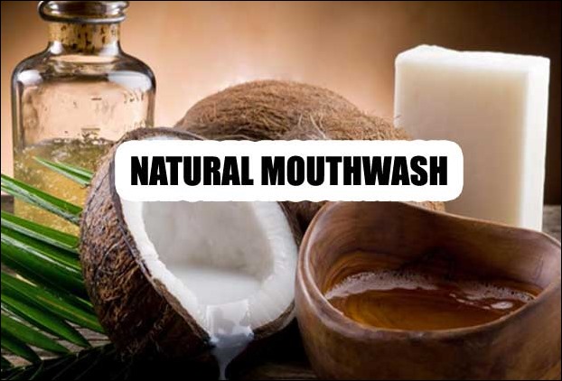 Natural Mouth wash from Coconut Oil
