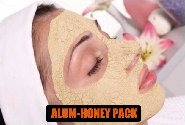 Used as natural facepack for skin lightening , alum honey pack also removes dark circles "<yoastmark