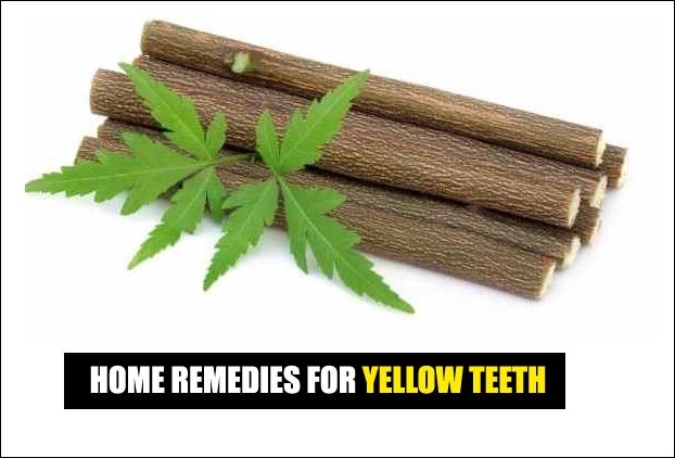 Home Remedies for yellow teeth