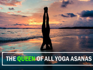 Sarvangasana or Shoulder stand posture is called the queen of all yoga poses.