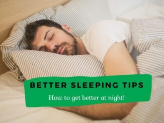 Tips for better sleeping