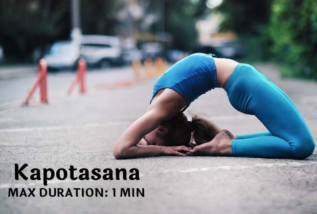 Kapotasana is tough but highly beneficial Yoga exercises for uric acid