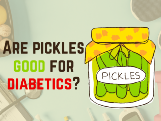 Are pickles good for diabetics