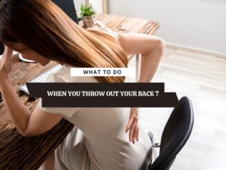 Cover Image : What to do when you throw out your back ?