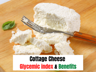 Cottage cheese glycemic index and benefits