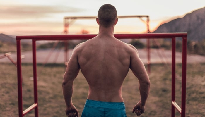 Man preparing for Calisthenics Back Exercises