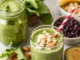 Spinach and Almond Smoothies
