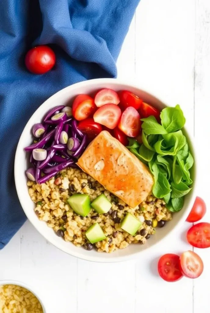 Salmon and Quinoa Bowls – The Midday Cortisol Reset