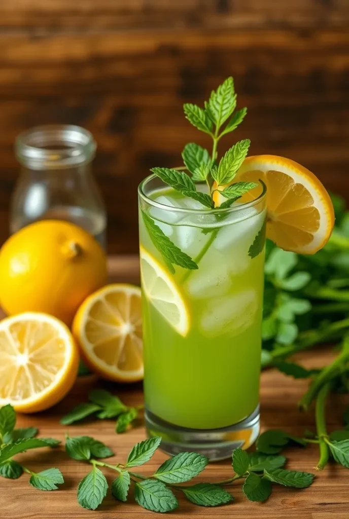 Moringa Lemon Water