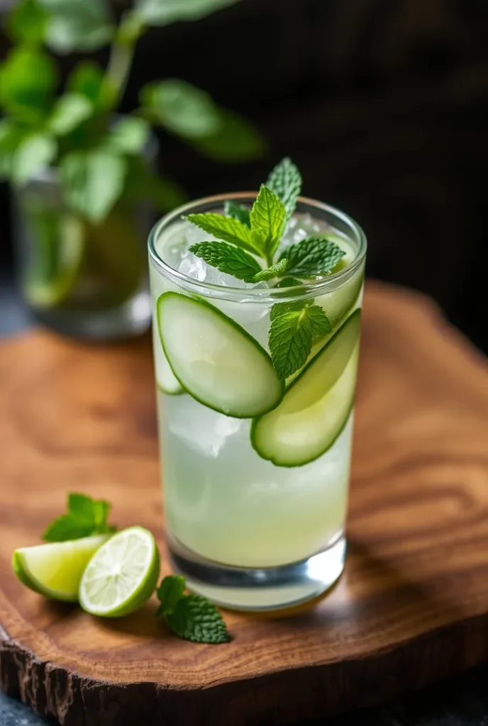cucumber mint natural ozempic drink