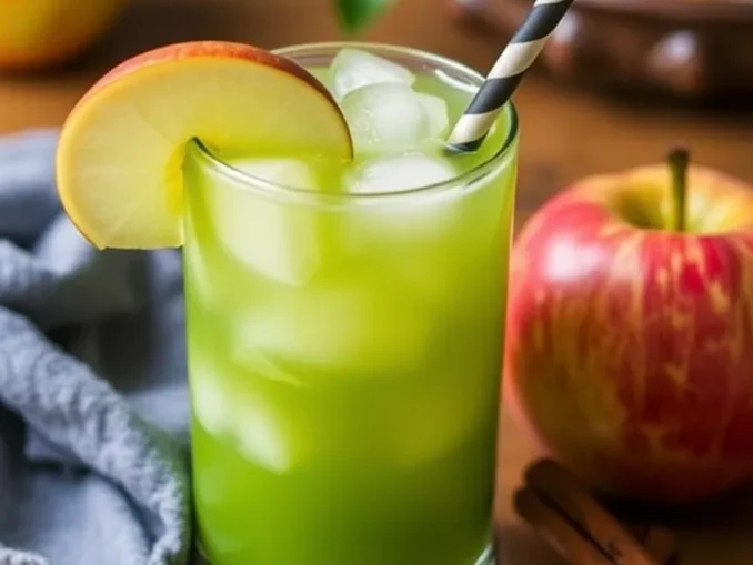 Cinnamon Green Apple Drink