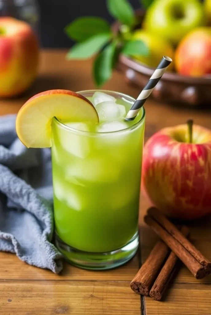 Cinnamon Green Apple Drink