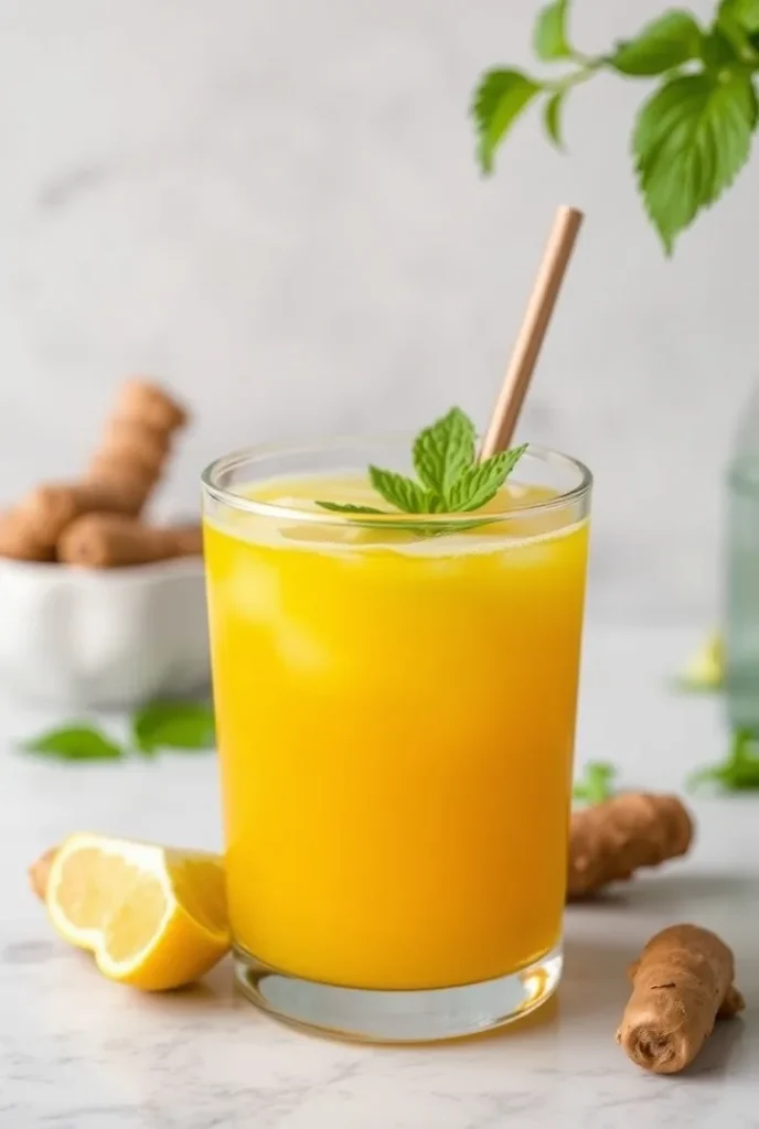 Ginger-Turmeric Metabolism Drink