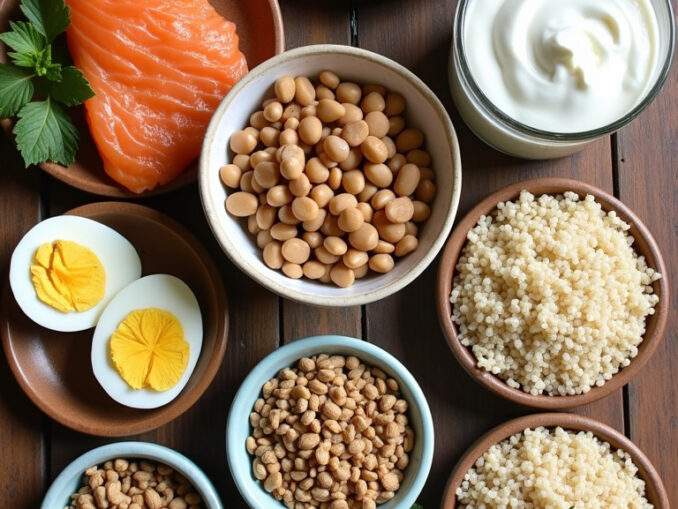 View of Lysine rich foods