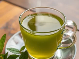 Green tea when to take