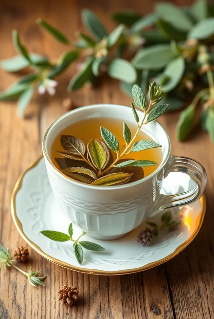 Herbal Tea with sage - benefits