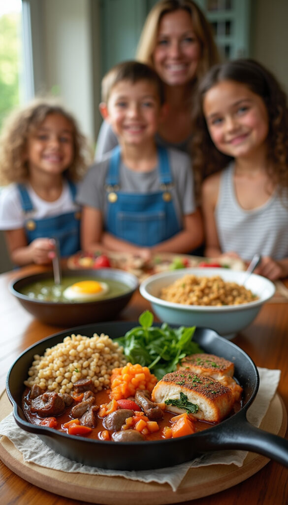 Iron rich meals for health