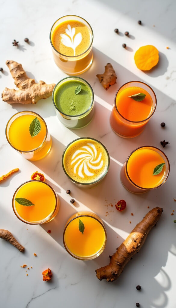 Turmeric drinks for inflammation