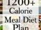 1200 calorie diet meal plan