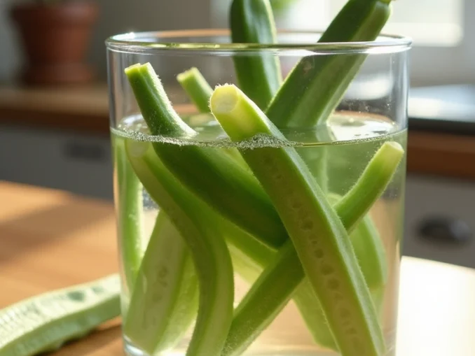okra water benefits for women