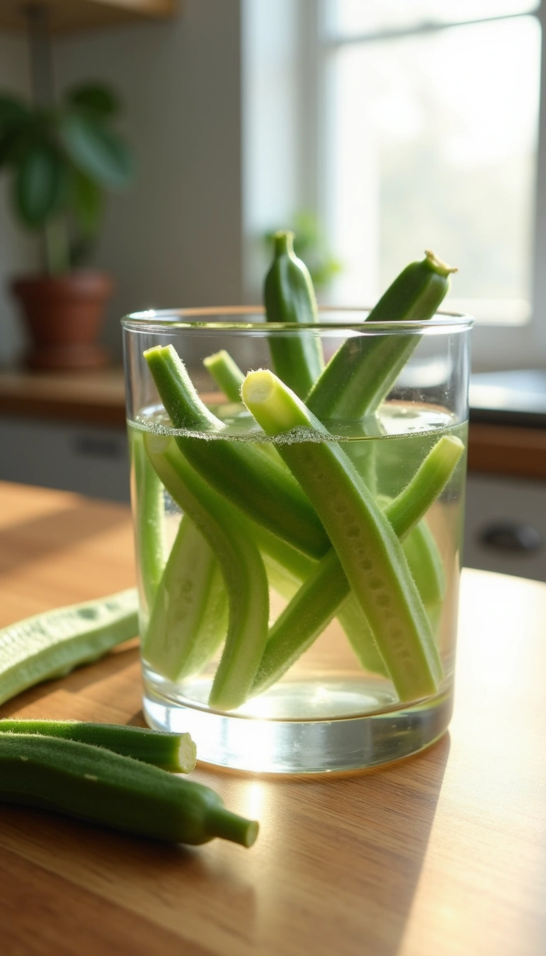 okra water benefits for women