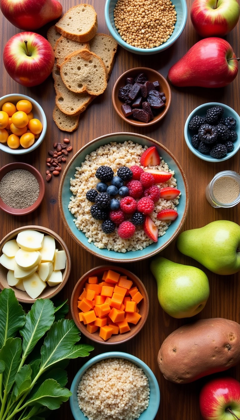 High Fiber Foods for Constipation Meals