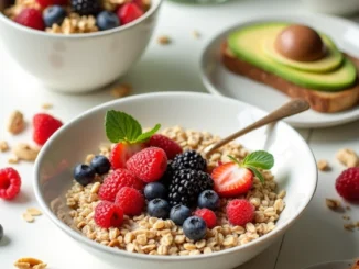 High Fiber Foods Breakfast