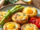 Egg vegetable muffin