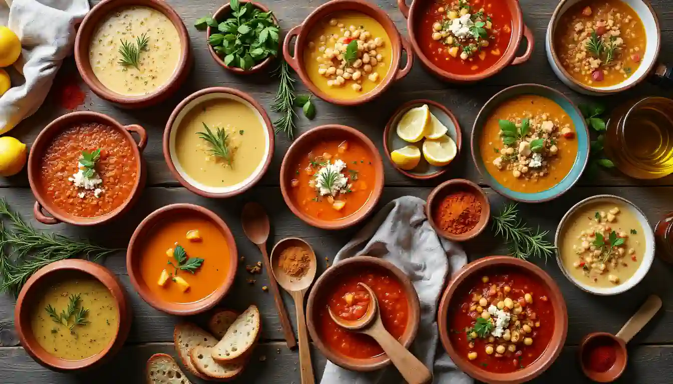 Mediterranean diet soup recipes