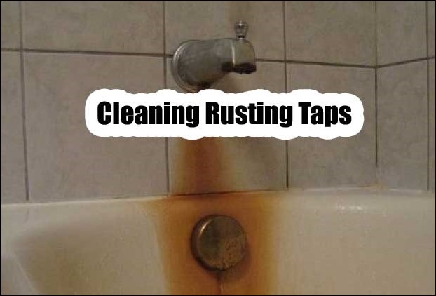 Bathroom equipment's rust remover